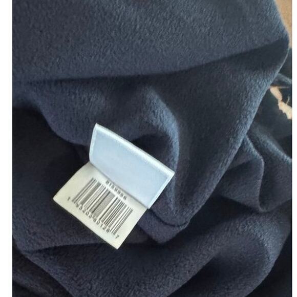 1.STATE Navy Floral Ruffle Mini Dress XS Smocked Waist Layered Hem - Picture 9 of 13